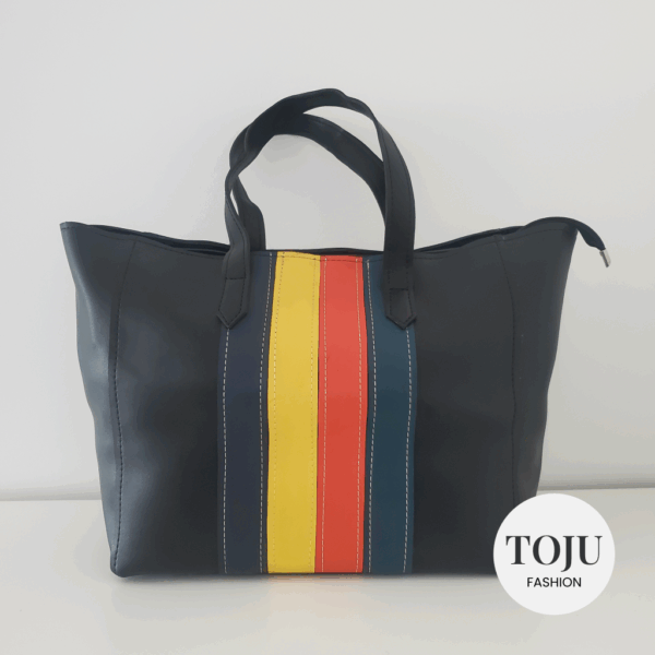 earth tones & classic neutrals, timeless contrast: the colour block handbag from toju fashion (copy)