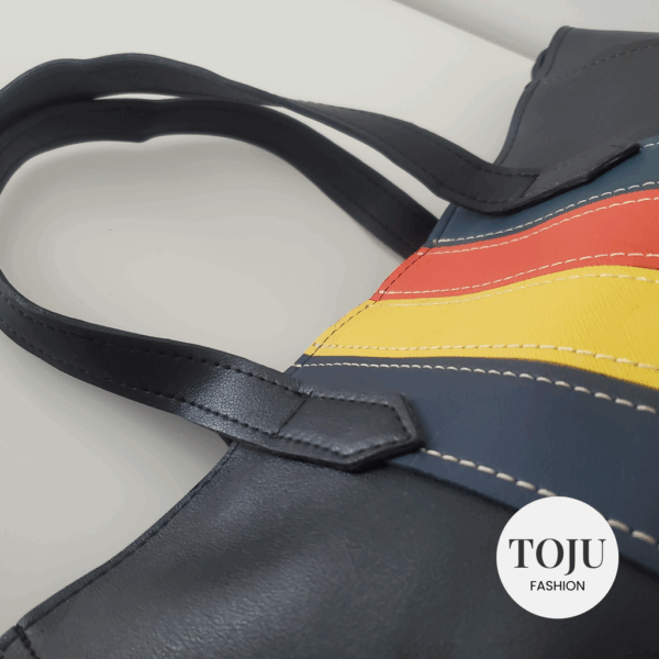 earth tones & classic neutrals, timeless contrast: the colour block handbag from toju fashion (copy)